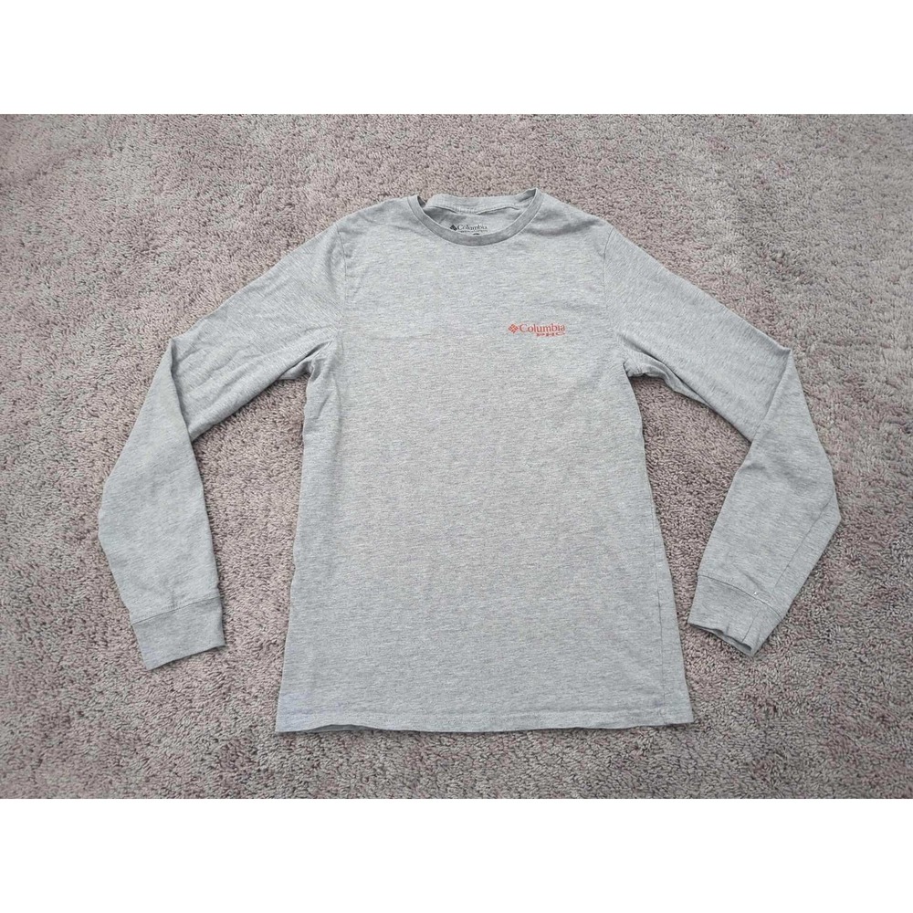 Columbia T Shirt Mens Small Gray PHG Deer Graphic Hunting